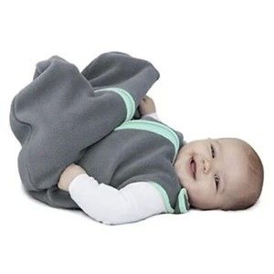 Baby Deedee Sleep nest Fleece Baby Sleeping Bag Lake Green Medium 6-18 Months